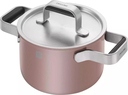 Zwilling J.A. Henckels Pure Cookware Комплект Саксии От Неръждаема Стомана Розови 5 Части