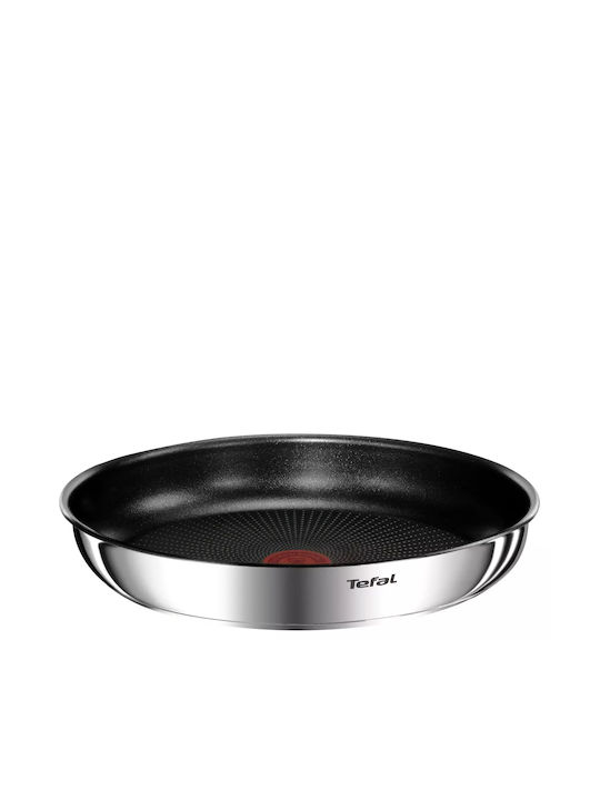 Tefal Ingenio Emotion+ Set de tigăi din oțel inoxidabil cu strat antiaderent L897S455 3buc