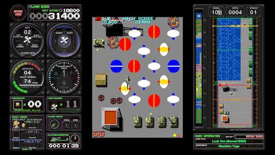 Toaplan Arcade Garage Kyukyoku Tiger Heli Switch Game