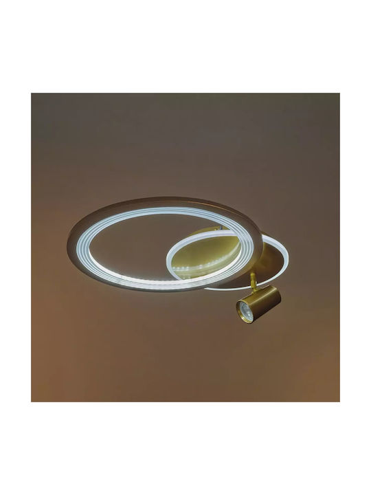 Deckenleuchte Gold mit Integrierter LED