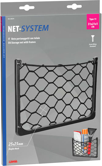 Lampa Elastisches Netzhalter 31x21x1cm Netzsystem 11 Rahmen Inklusive Installationskit Lampa 1 Stück L6027.3