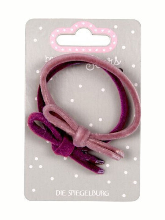 Hairties Βελουδινα Ροζ Μωβ D6 Hairties Βελουδινα Ροζ Μωβ D6