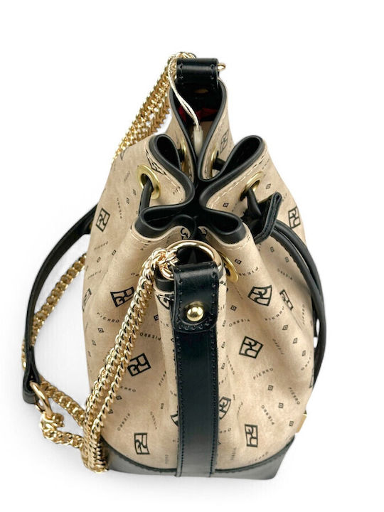 Women's Tabac Brown Drawstring Bag