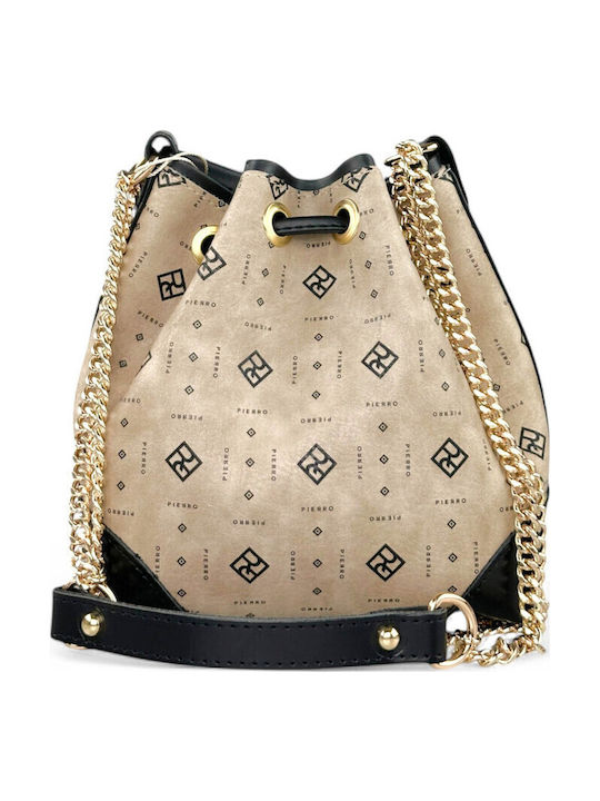 Women's Tabac Brown Drawstring Bag