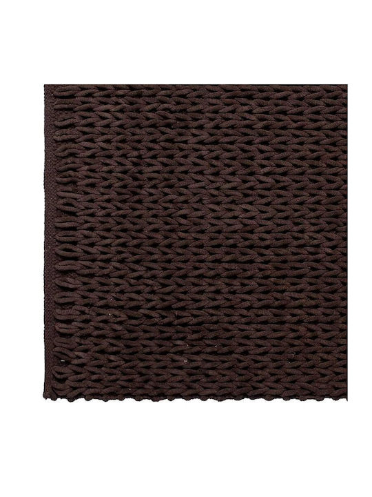 Silk Fashion Πατάκι Μπάνιου 5206978152764 Καφέ 60x100εκ.
