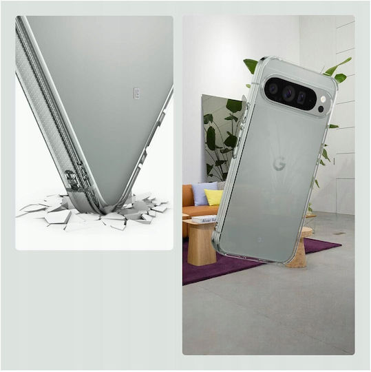 Spigen Capella Back Cover Din Silicon / Plastic Transparent Pentru Google Pixel 9 / 9 Pro