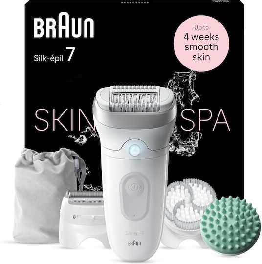 Braun Silk Epil 7 Αποτριχωτική Μηχανή Epilator για το Πρόσωπο
