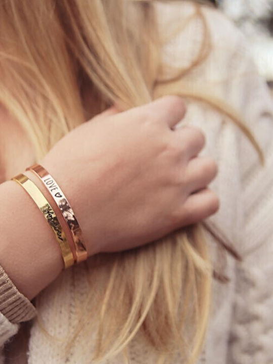 Proud Mama Women's Bracelet Handcuffs with design Mum made of Leather