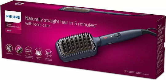 Philips Ceramic Electric Brush for Straightening 800W