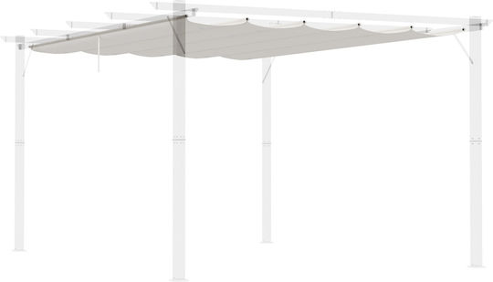 Outsunny Πανί Σκίασης 3x4m