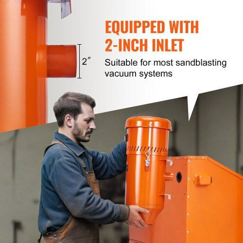 Vevor JCQLJ1400W00ISYF3V2 Colector de praf Mașină de șlefuit
