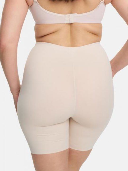 Susa Boxer Σύσφιξης Χωρίς Ραφές Ανοιχτό Μπέζ