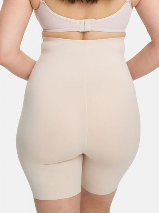 Susa Boxer Σύσφιξης Χωρίς Ραφές Μπεζ