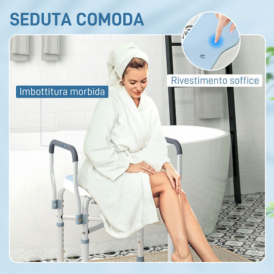 HomCom Toilet Chair 712-065V00LB