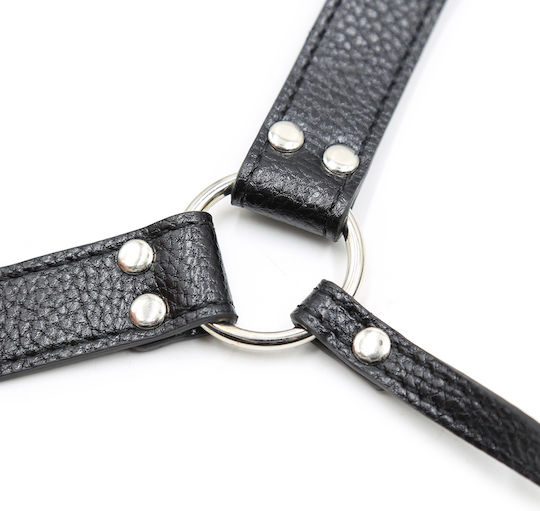 Leder-Strap-On-Harness-String mit zwei Dildos Produktcode Sw-15768