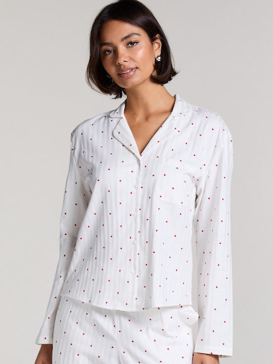 Hunkemöller Winter Women's Pyjama Top gardenia