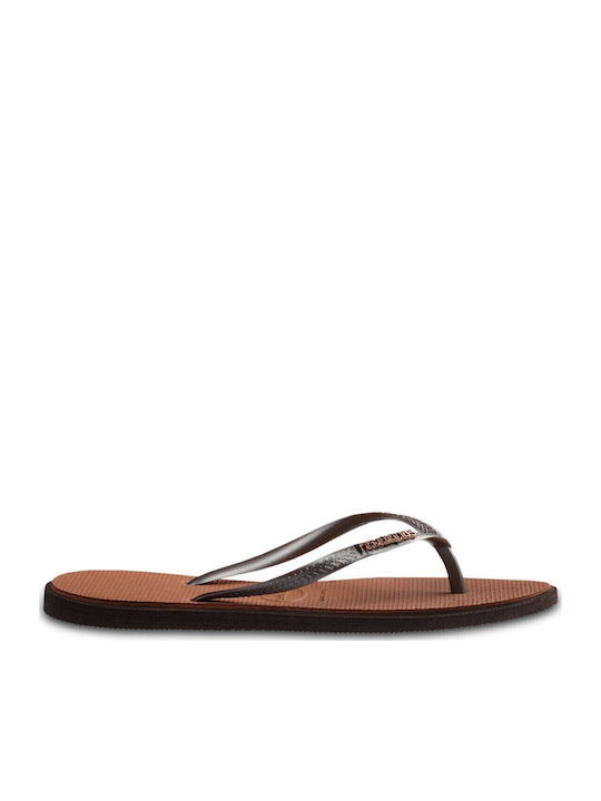 Slim Point Flip Flops in Silver Color
