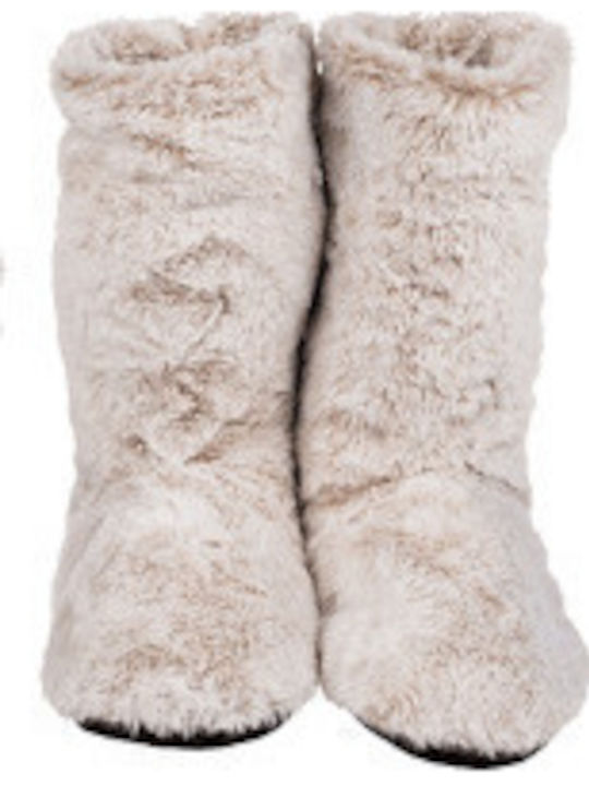 Closed-Toe Slippers Gray Closed-Toe Slippers Gray