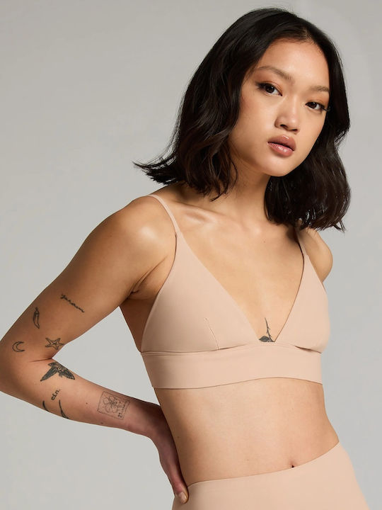 Bralette Triangle Smooth Rugby Tan