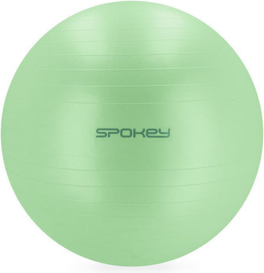 Spokey Fitball Μπάλα Pilates σε Πράσινο Χρώμα