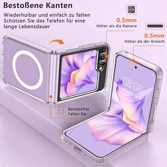 Μαγνητική Book Σιλικόνης / Πλαστικό (Galaxy Z Flip5)