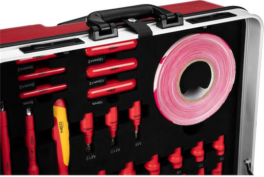 Neo Tools Βαλίτσα με 51 Εργαλεία Ηλεκτρολόγου