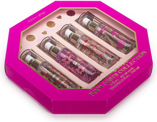 Σετ Body Mist Tri-coastal Queen Hearts 4x60ml