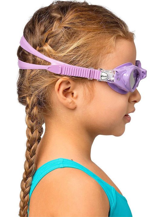 CressiSub Crab Swimming Goggles Kids with Anti-fog Lenses Green