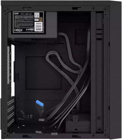 Gembird Fornax K170 Mini Tower Computer Case Black