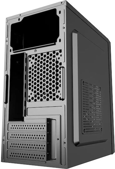 Gembird Fornax K170 Mini Tower Computer Case Black