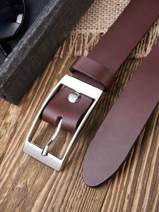 Leder Damen Gürtel Braun