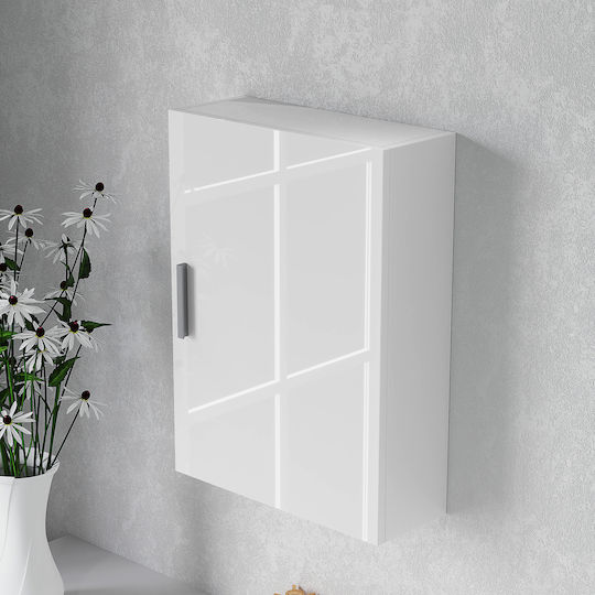 HomCom Ντουλάπι Μπάνιου 40x15x55cm Λευκό