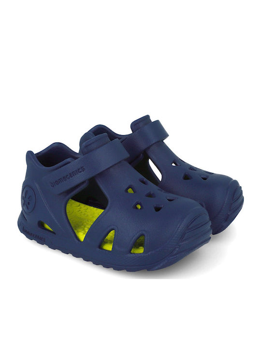 Children's Anatomical Beach Shoes Navy Blue
