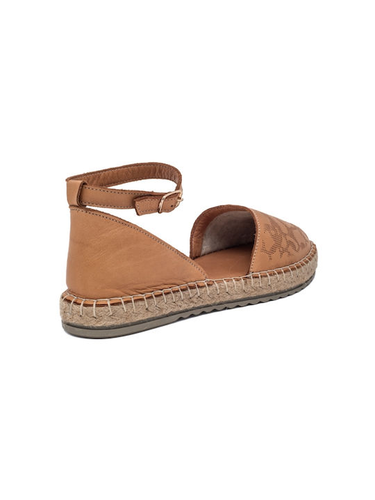 Air Anesis Women's Leather Espadrilles Brown