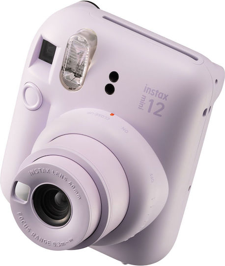 Fujifilm Instax mini 12 + Case + Frame 2 Positions + 10 Films Instant Camera Lilac Purple