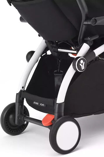 Stokke YOYO³ Baby Stroller Suitable from 6+ Months Frame Colour White / pack Taupe 6.2kg