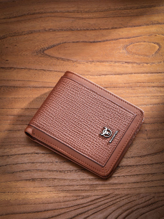 Leather Men's Wallet Classic New Brown