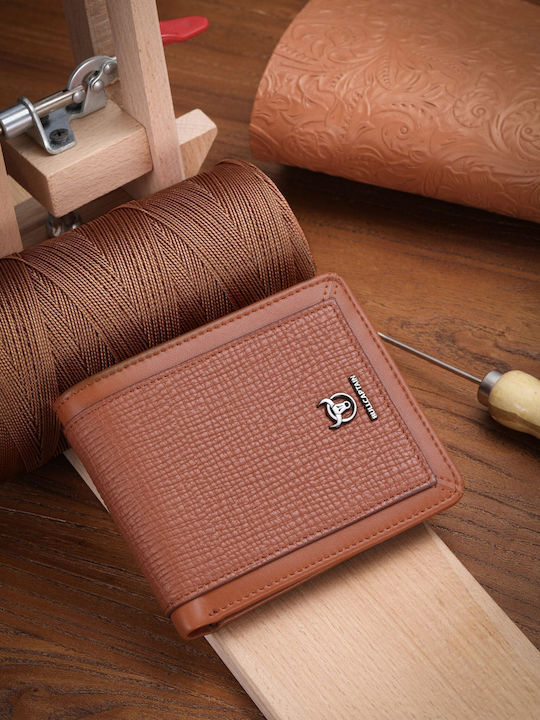 Leather Men's Wallet Classic New Brown