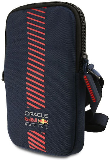 Red Bull Pu Leather Powerbar Bag Size M Navy