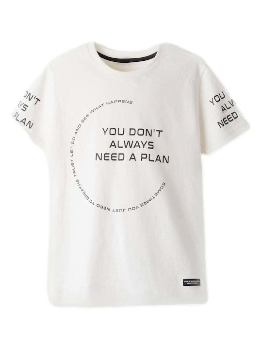 Tricou pentru copii Alb