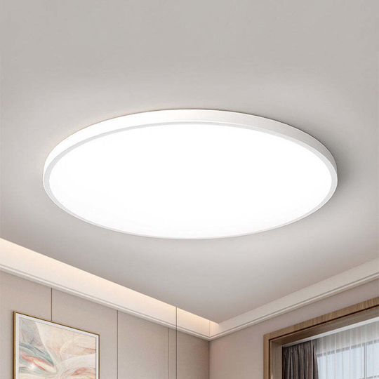 Lightex Leuchte Deckenleuchte Weiß mit Integrierter LED