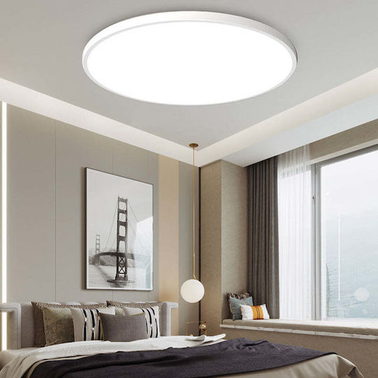 Lightex Leuchte Deckenleuchte Weiß mit Integrierter LED