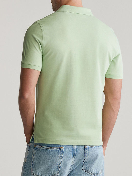 Gant Shield Polo Blouse Light Green