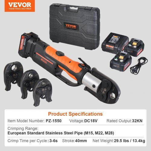 Vevor Pro WSDDSYJGJZTS9EKUFV2 Kopf Elektrowerkzeuge
