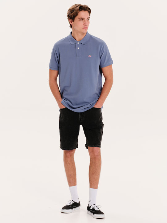 Polo T-Shirt Hellblau
