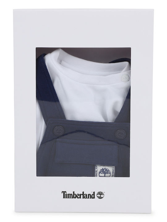 Kids Clothing Set with Dungarees Summer 2 Pieces Blue