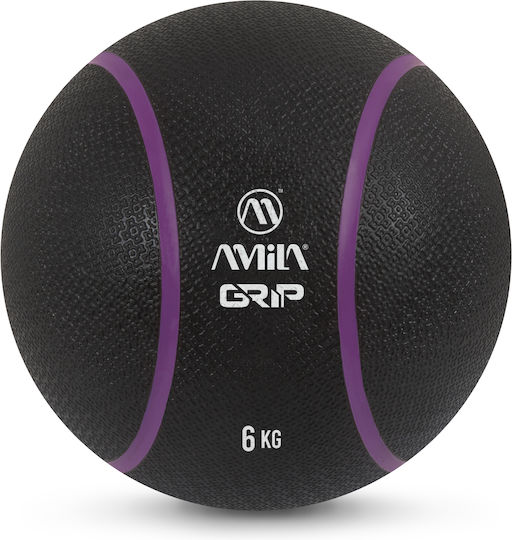 AMILA Balls Medicine 19cm , 6kg in Black Color