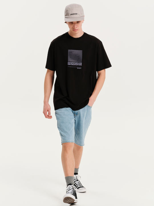 T-shirt Μαύρο