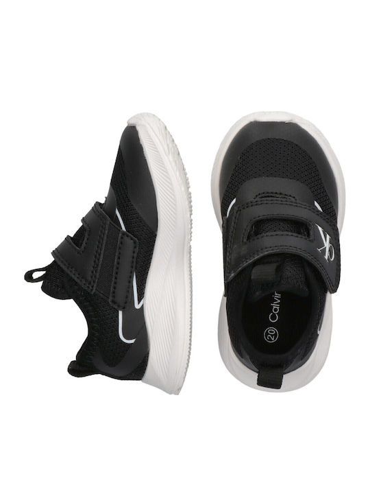 Παιδικά Sneakers με Σκρατς Μαύρα