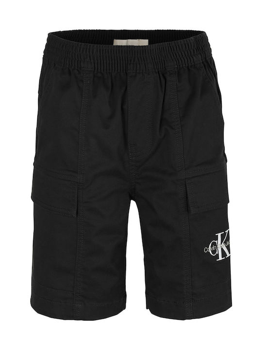 Kids' Shorts/Bermudas Fabric Black